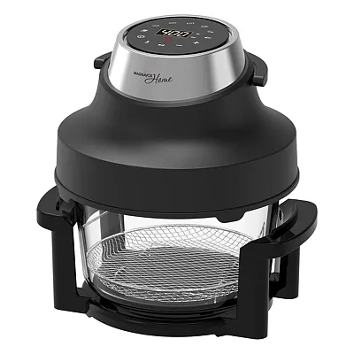 Magnavox Home Mhaf6003 8.2-Qt. Portable Touch-Screen Air Fryer With 2 Glass Bowl