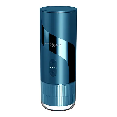 Magnavox Home Mhc1201-Azure 2-In-1 Portable Espresso And Ground Coffee Maker, Us