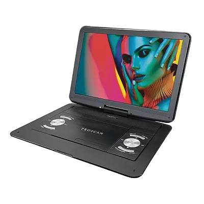 Proscan Pdvd1332 Elite 480P Portable Dvd Player With 13.3-In. Swivel Widescreen,