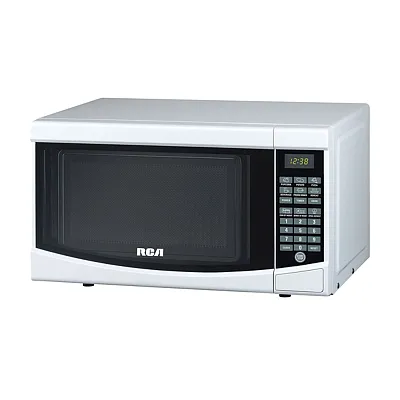 Frigidaire Rmw733-White 0.7-Cu. Ft. Countertop Microwave Oven With Glass Turntab