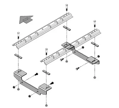 DEMCO 8552037 Frame Bracket Kit F/2020 Chevy/Gmc2