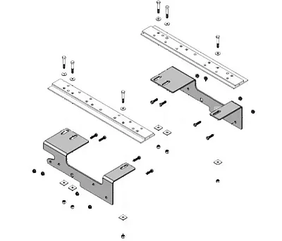 DEMCO 8553019 Frame Bracket F/2019 Chevy/Gmc 1500