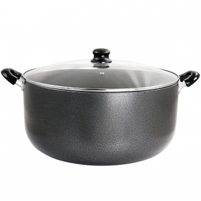 Better Chef for Professional Results 24 Quart Heavy Gauge Aluminum Dutch Oven in