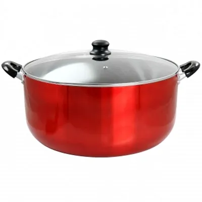 Better Chef for Professional Results 24 Quart Heavy Gauge Aluminum Dutch Oven in