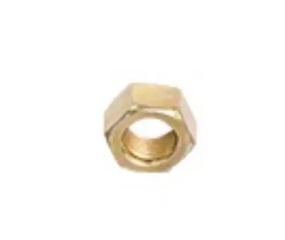 DEXTER AXLE 00600701 Nut Hex Lock 9/16-18 Gr B Zinc Plat