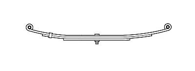 DEXTER AXLE 07200900 Spring Double Eye 24E-1750