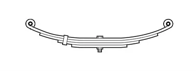 DEXTER AXLE 07202000 Spring Double Eye 24E-2500