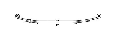 DEXTER AXLE 07207901 Spring Double Eye 26E-4000 Bronze