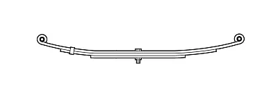 DEXTER AXLE 07209800 Spring Double Eye 26E-3500 Overslu