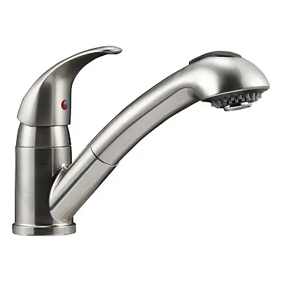 DURA FAUCET DFNMK852SN Rv Kitchen Faucet Nickel