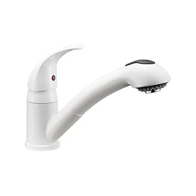 DURA FAUCET DFNMK852WT Rv Kitchen Faucet White