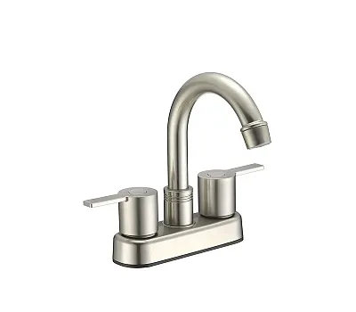 DURA FAUCET DFPB155MSN Modern Arc Spout Rv Bar Faucet - Br