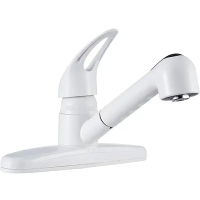 DURA FAUCET DFPK100WT Non-Metallic Pull-Out Rv