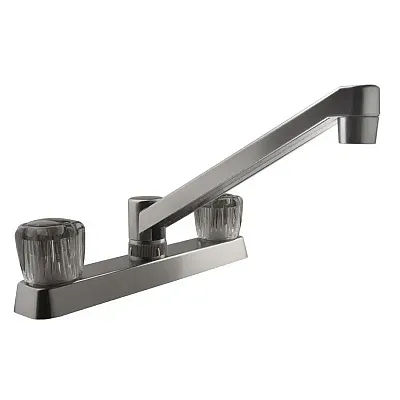 DURA FAUCET DFPK600SSN Two W/Smoked Sbsn