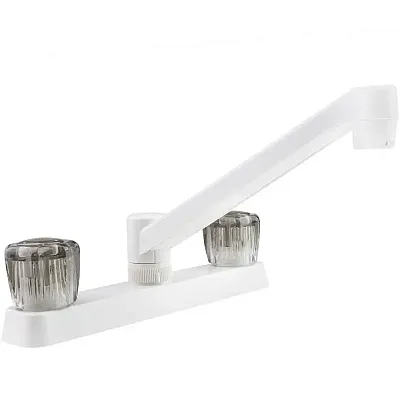 DURA FAUCET DFPK600SWT Two W/Smoked Swhite