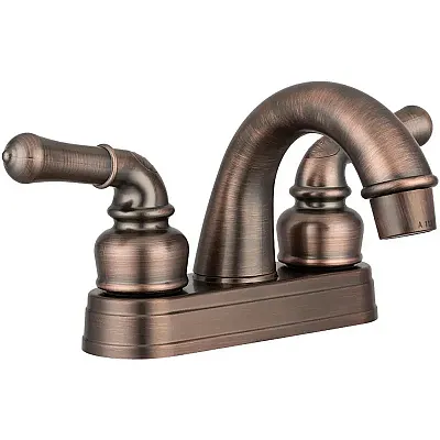 DURA FAUCET DFPL620COR Rv Lavatoryfaucet Oilbrnz