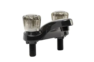 DURA FAUCET DFPL700SBK Rv Lavatory Faucet W/Smoked Acrylic