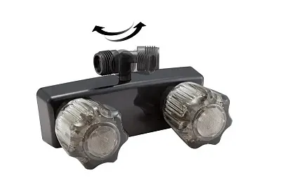 DURA FAUCET DFSA100S1B Shwr Faucet For Exterior Shwr Black