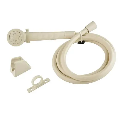 DURA FAUCET DFSA130BQ Shw Head & Hosebisque Par