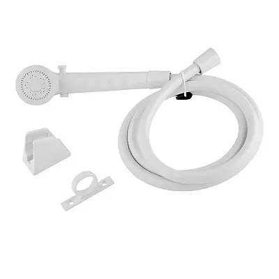 DURA FAUCET DFSA130WT Shw Head & Hosewhite