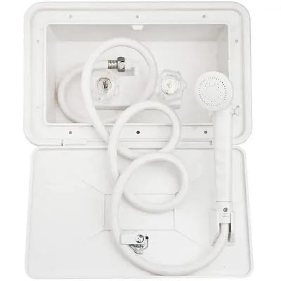 DURA FAUCET DFSA170WT Exterior Shw Box Kitwhite