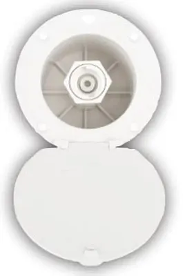 DURA FAUCET DFSA184WT Exterior Spray Dock - Wht