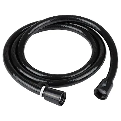 DURA FAUCET DFSA230BK 60&#039;Vinyl Shower Hose Blk
