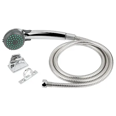 DURA FAUCET DFSA400KCP Snglshwr Wnd&Hose Chr Pol