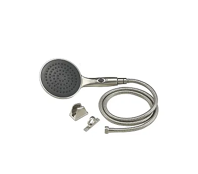 DURA FAUCET DFSA434KSN Luxury 6' Rain Shower Wand & Hose K