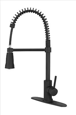 DURA FAUCET MK504SLKMB Streamline Coil Pull-Down Rv Kitche