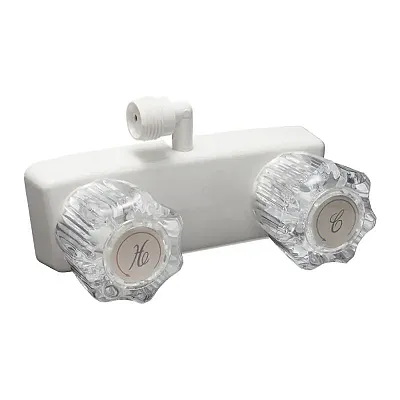 DURA FAUCET SA100A1WT Rv Shower Faucet90Deg Out
