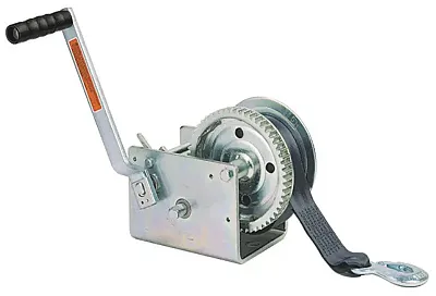 DUTTON 14846 2500 Lb Plated Winch W/25 Ft Strap