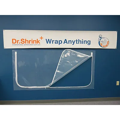 DR.SHRINK DS4082HDC 40' X 82' Heavy-Duty Zipper Access