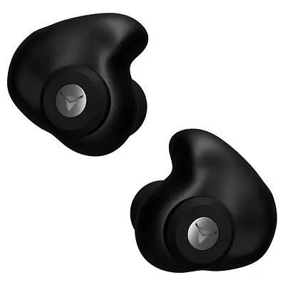 Decibullz Professional High Fidelity Earplugs | Black FLTR-PRO-BLK