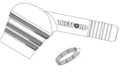 DAVE CARTER 49998 Th97520 Nozzle With Clamp Sani-Con