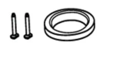 DAVE CARTER 50015 Th28971 Closet Bolt Kit White