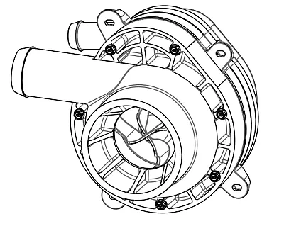 DAVE CARTER 50292 97540 Replacement Pump Sani-Con