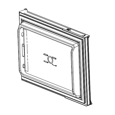 DAVE CARTER 50829 Nr638530 Freezer Door Assembly