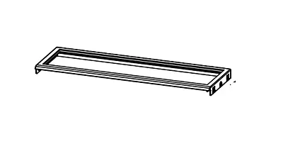 DAVE CARTER 50903 Nr640174 Rear Slide Out Shelf Glass