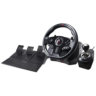 Subsonic Sa5627-Ng Superdrive Gs 850-X Racing Wheel With Gearshift And Pedal Set