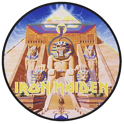 Subsonic Sa5646-Im4 11.8-In. Round Gaming Mouse Pad (Iron Maiden - Powerslave)