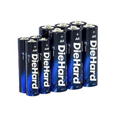 Diehard 41-1121 Aa/Aaa Alkaline Battery Pack (6Aa/4Aaa Combo Pack)