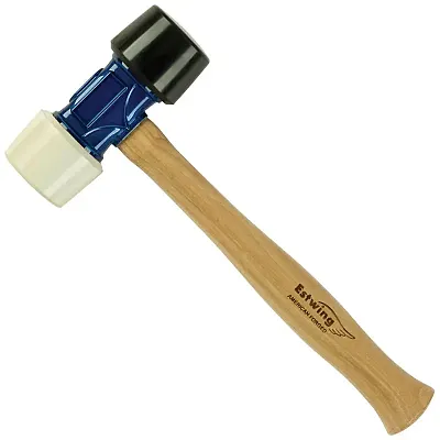 Estwing 24 Oz. Rubber Mallet Hammer (Black & Gray)