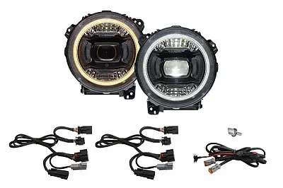 DIODE DYNAMC DD5166 Elite Led Headlamps For 2018+ Jeep