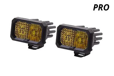 DIODE DYNAMC DD6407P Stage Series 2In Pro Yellow Fog Sta
