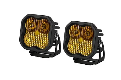 DIODE DYNAMC DD6482P Ss3 Led Pod Pro Yellow Combo Standa