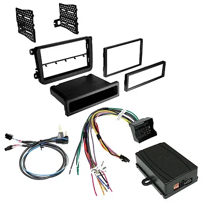 Crux Radio Replacement With Steering Wheel Control Retention And Dash Kit For Se