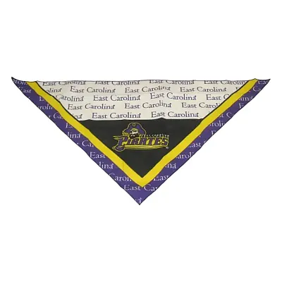 Pet Goods Manufacturing East Carolina Pirates Triangle Bandana