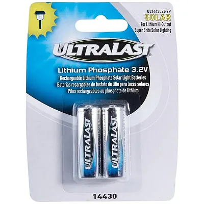 Ultralast Ul14430Sl-2P Ul14430Sl-2P 14430 Lithium Batteries For 