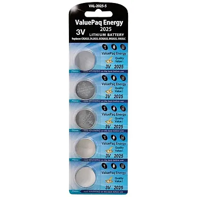 Dantona(R) Val-2025-5 Valuepaq Energy 2025 Lithium Coin Cell Bat